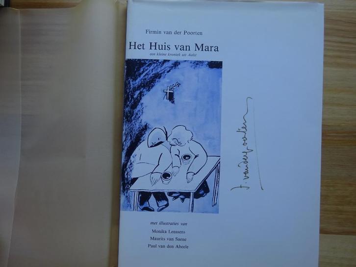 Het Huis van Mara, van der Poorten, + grafieken, Boeken, Kunst en Cultuur | Beeldend, Zo goed als nieuw, Grafische vormgeving