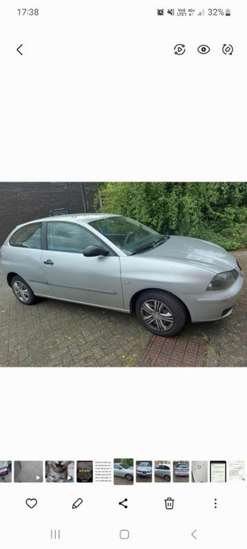 Seat Ibiza Hatchback, Auto's, Seat, Voorwielaandrijving, Stof, Ibiza, Grijs