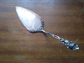 Taartschep massief zilver 800 Duitse makelij, Ophalen of Verzenden, Zilver