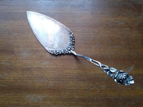 Taartschep massief zilver 800 Duitse makelij, Antiek en Kunst, Antiek | Zilver en Goud, Zilver, Ophalen of Verzenden