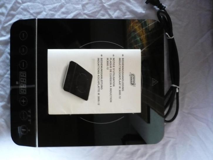 QUIGG IK3000.12 inductiekookplaat, Elektronische apparatuur, Kookplaten, Gebruikt, Tussenbouw, Inductie, Ophalen of Verzenden