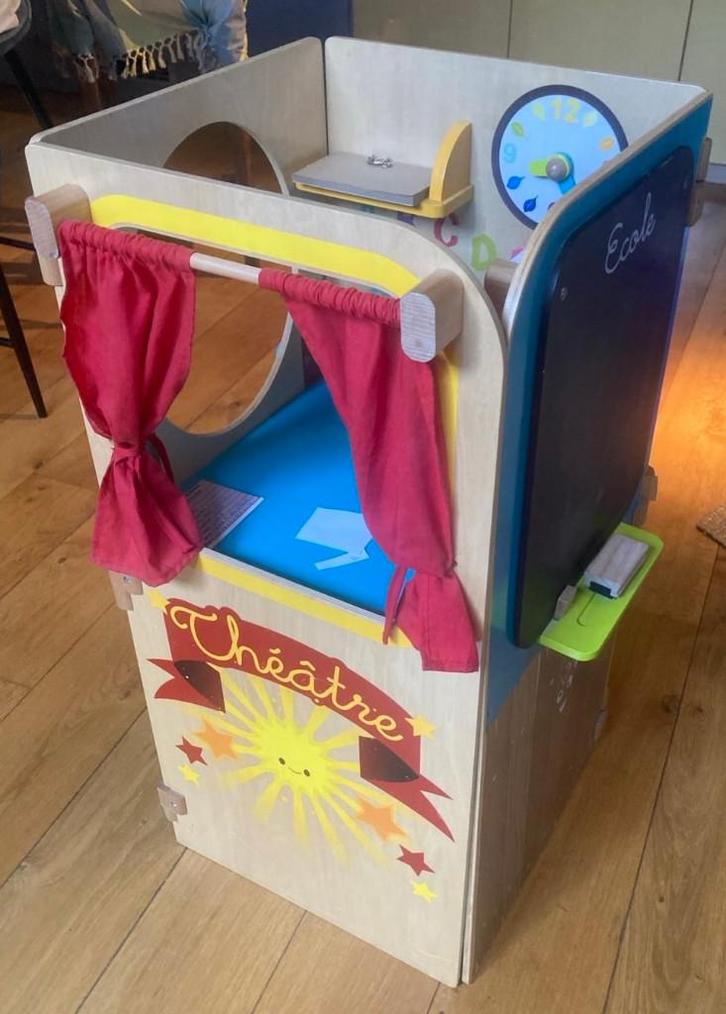 Jouet Ecole en bois, Kinderen en Baby's, Speelgoed | Playmobil, Gebruikt, Complete set, Ophalen