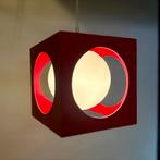 Unieke Space Age Cube lamp, 50 tot 75 cm, Ophalen of Verzenden, Zo goed als nieuw, Vintage design minimalistisch