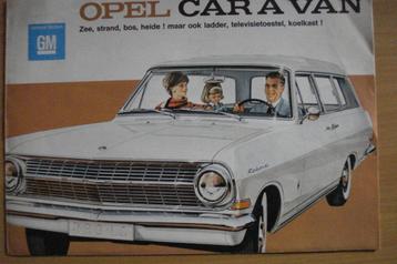 Brochure Opel Rekord Caravan (1963-1964) beschikbaar voor biedingen
