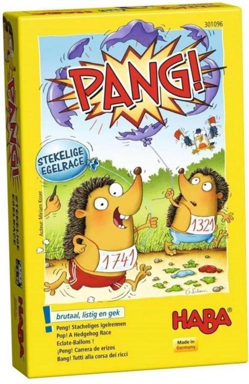 Haba - Stekelige egelrace, Hobby en Vrije tijd, Gezelschapsspellen | Bordspellen, Gebruikt, Ophalen of Verzenden