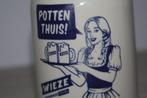 stenen pot , Wieze eigenwieze tripel ,  "potten thuis" 12 cm, Verzamelen, Biermerken, Ophalen of Verzenden, Zo goed als nieuw