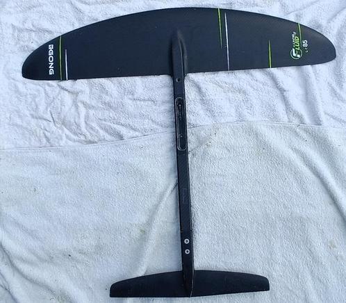 Gong Foil Set - Foil Fluid V1 LT 1250cm2 - optie mast 80cm, Watersport en Boten, Wingsurfen, Gebruikt, Wingsurf-hydrofoil, Ophalen