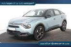 Citroën C4 Shine 130 *1ste Eigenaar*Half-leer*LED*Navigatie*, Auto's, Citroën, Voorwielaandrijving, 1199 cc, Blauw, Leder en Stof
