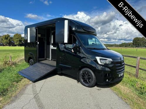 Renault Master STX 2-paards paardenvrachtwagen B-rijbewijs, Autos, Camionnettes & Utilitaires, Air conditionné, Alarme, Ordinateur de bord