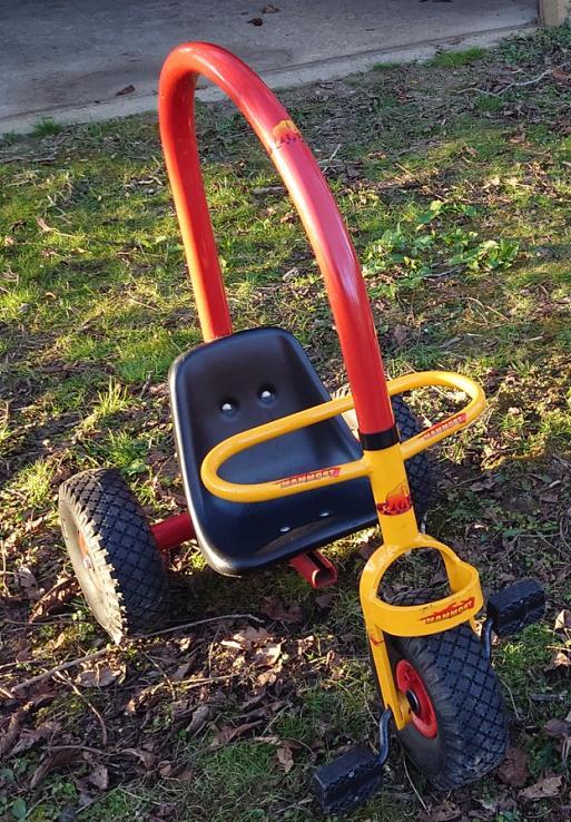 Petit Go-Kart / Gocart / Skelter à 3 roues Mammoet, Enfants & Bébés, Jouets | Extérieur | Go-cart & Cuistax, Comme neuf, Mammoet