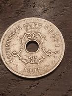 5 centiem type Michaux 1907 VL leopold 2 (zeldzaam ), Postzegels en Munten, Munten | België, Ophalen of Verzenden, Overig, Losse munt