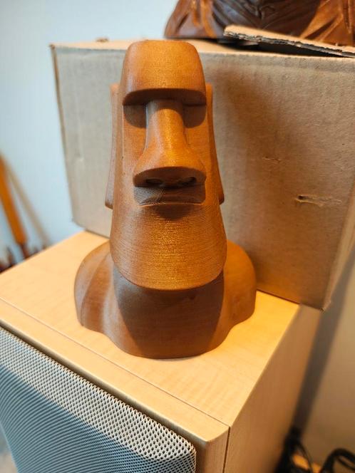 mini Moai (paaseilandbeeld), Antiek en Kunst, Kunst | Beelden en Houtsnijwerken, Ophalen of Verzenden