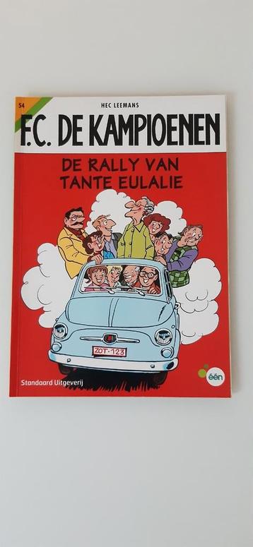 Stripverhaal F.C. De Kampioenen - De rally van tante Eulalie beschikbaar voor biedingen