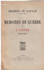 WOII-Mémoires de Guerre, Charles de Gaulle, Boeken, Ophalen of Verzenden
