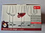 Verres à vin rouge neufs avec leur boîte, Enlèvement ou Envoi, Neuf