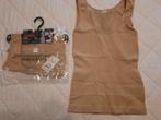 Afslankende onderhemdjes(2), M/L, huidskleur, merk shapewear, Shapewear, Ophalen of Verzenden, Beige, Body of Korset