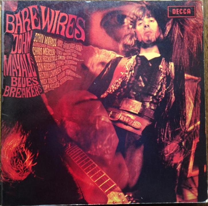 John Mayall's Bluesbreakers – Bare Wires, Cd's en Dvd's, Vinyl | Jazz en Blues, Gebruikt, Blues, 1960 tot 1980, 12 inch, Ophalen of Verzenden
