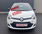 Renault Twingo 1.2i LEv Authentique*OPENDAK BLUETH USB 63000, Auto's, Renault, Voorwielaandrijving, Wit, Grijs, Particulier