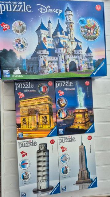 3D PUZZELS beschikbaar voor biedingen