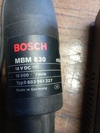 Bosch Micro MBM 830 + MTR24, Articles professionnels, Enlèvement