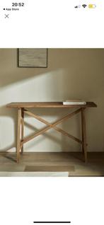 ZARA HOME Elm wood tafel, Huis en Inrichting, Tafels | Bijzettafels, Minder dan 45 cm, Rechthoekig, Zo goed als nieuw, Hout