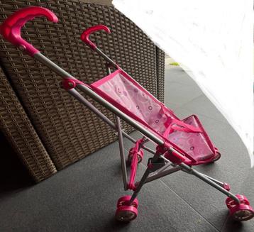 Plooibuggy voor pop in nieuwstaat disponible aux enchères