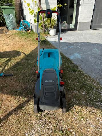 Gardena Grasmaaier PowerMax 1200W, Tuin en Terras, Grasmaaiers, Ophalen, Gebruikt, Elektrische grasmaaier, Gardena