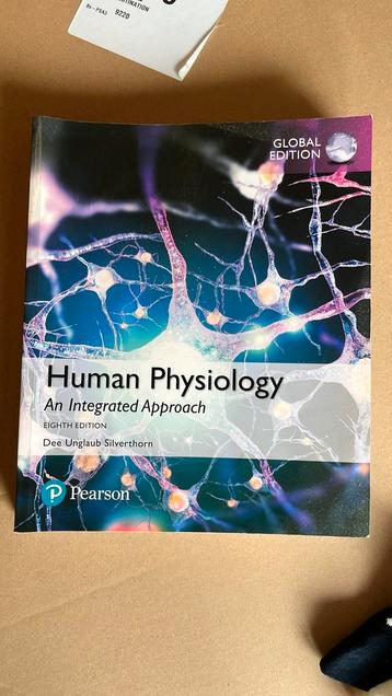 Human Physiolohy: An integrated approach 8 edition beschikbaar voor biedingen