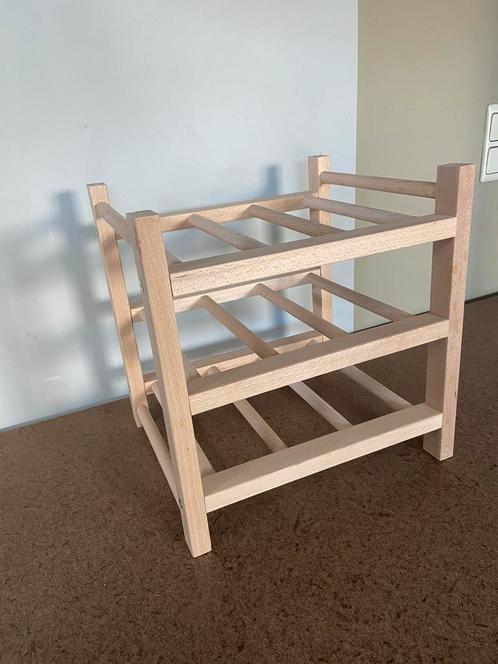 Ikea wijnrek massief hout, Huis en Inrichting, Woonaccessoires | Wijnrekken, Zo goed als nieuw, Hout, Ophalen of Verzenden
