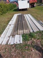 metalen platen, Doe-het-zelf en Bouw, Dakpannen en Dakbedekking, Gebruikt, Overige kleuren, 5 tot 10 m², Metaal