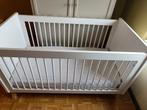 Bopita Lynn, wit meegroeibed met uitvalbeschermer, Ophalen, 70 tot 85 cm, 140 tot 160 cm, Zo goed als nieuw