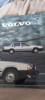 Volvo 740  gle, Boeken, Auto's | Folders en Tijdschriften, Ophalen of Verzenden, Zo goed als nieuw, Volvo
