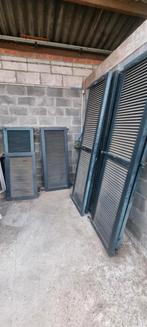 Houten luiken merantihout, Doe-het-zelf en Bouw, Ophalen, Hout