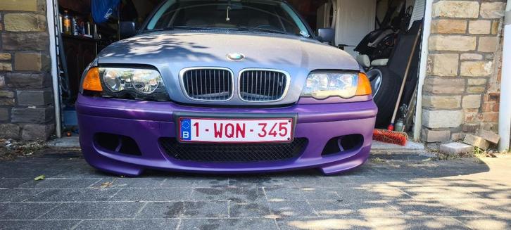 Bmw e46 318i motorschade, Autos, BMW, Particulier, Série 3, Essence, Euro 2, Berline, 5 portes, Boîte manuelle, Argent ou Gris