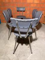 Set van 6 vintage stoelen, Huis en Inrichting, Stoelen, Ophalen, X, Grijs, X