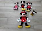 4 mooie knuffels + beeldje: Minnie en Mickey mouse, Overige typen, Ophalen of Verzenden, Zo goed als nieuw