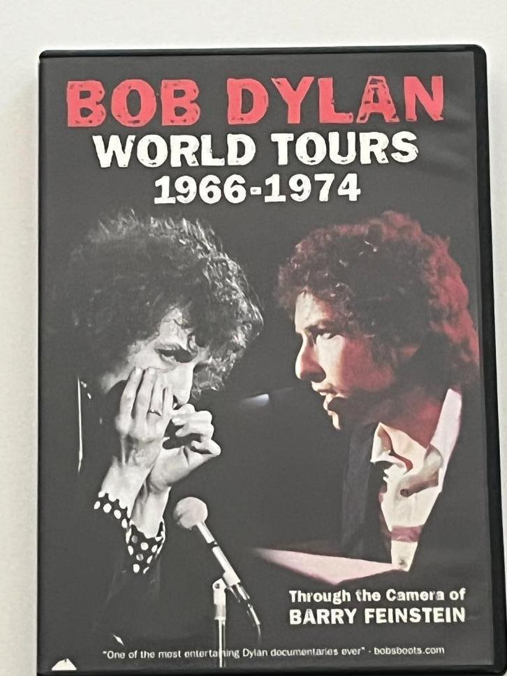 Bob Dylan – World Tours 1966 - 1974 DVD, Cd's en Dvd's, Dvd's | Muziek en Concerten, Gebruikt, Documentaire, Alle leeftijden, Ophalen of Verzenden