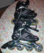 Rollerblades van Fila met knie en elleboogbeschermers., Sport en Fitness, Skeelers, Ophalen, Zo goed als nieuw