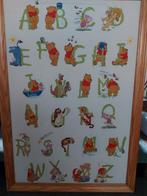 Kader met geborduurd alfabet Winny the Pooh, Ophalen, Gebruikt, Handborduren, Overige typen