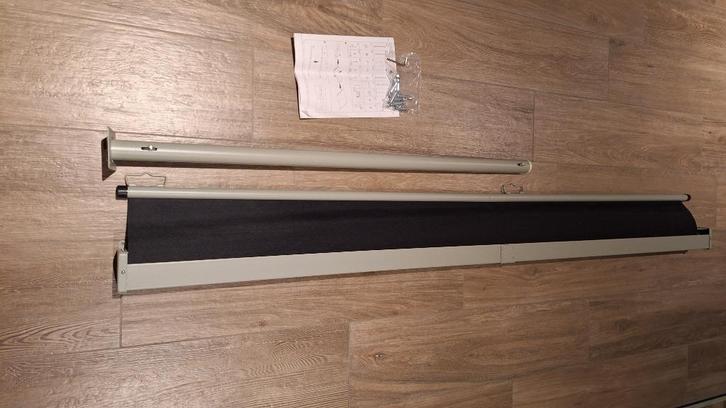 Tuinscherm 200x500cm uitrekbaar, Tuin en Terras, Tuinschermen, Nieuw, Staal, 150 tot 200 cm, Ophalen