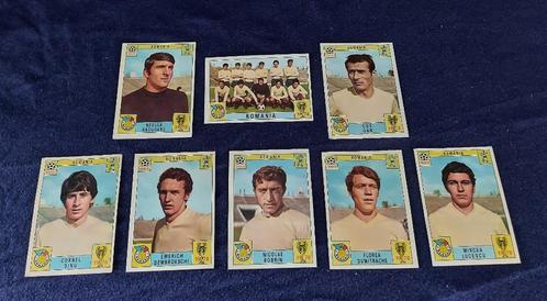 8 versch. Panini stickers 'WK Mexico 70'   -originals-, Hobby en Vrije tijd, Stickers en Plaatjes, Gebruikt, Meerdere stickers