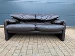 Cassina Maralunga 2zit origineel Donkerbruin leder Topstaat!, Huis en Inrichting, Ophalen of Verzenden, B&b italia artifort leolux togo knoll vitra sede edra saporiti