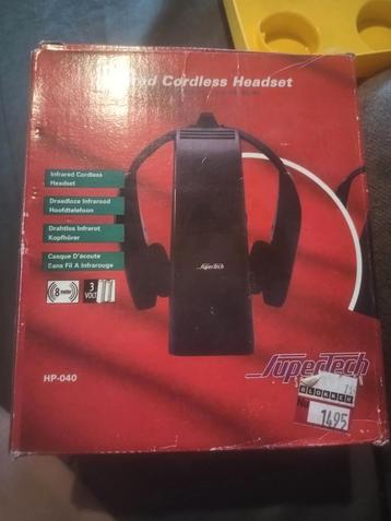 Draadloze infrarood koptelefoon  beschikbaar voor biedingen