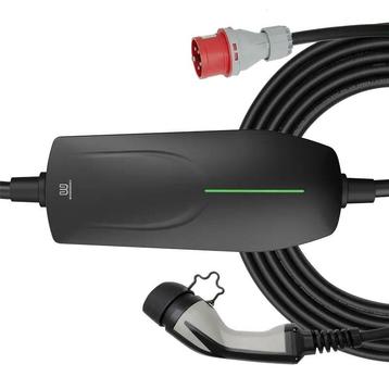 Mobiele 3 fase EV elektrische auto lader 380 volt- 11kW beschikbaar voor biedingen