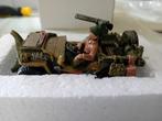 Jeep leger  prachtig diorama, Ophalen of Verzenden, Zo goed als nieuw, Diorama