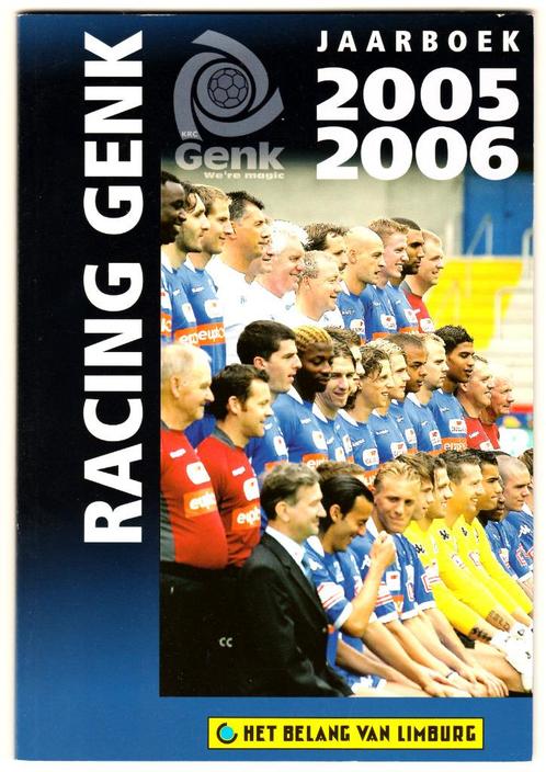 RACING GENK jaarboek 2005-2006, Collections, Articles de Sport & Football, Comme neuf, Livre ou Revue, Enlèvement ou Envoi