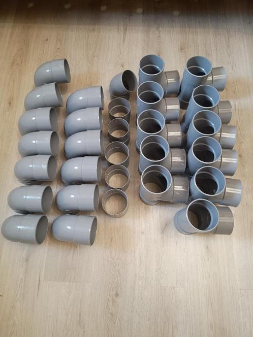 PVC Hulpstukken 100MM - 30 Stuks - Nicoll/Dyka - NIEUW, Doe-het-zelf en Bouw, Isolatie en Afdichting, Nieuw, Ophalen