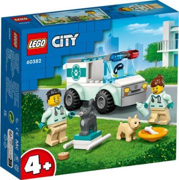 60382 LEGO City Dierenarts reddingswagen  beschikbaar voor biedingen