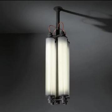 Exclusieve Industiële hanglamp 'MODULAR' by "FRITZ FRYER"... beschikbaar voor biedingen