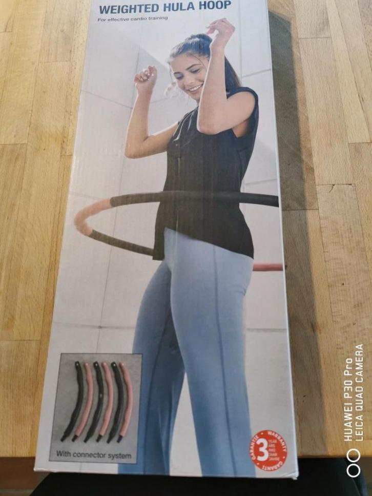 Hula Hoop, Sport en Fitness, Fitnessmaterialen, Zo goed als nieuw, Overige typen, Buik, Rug, Ophalen